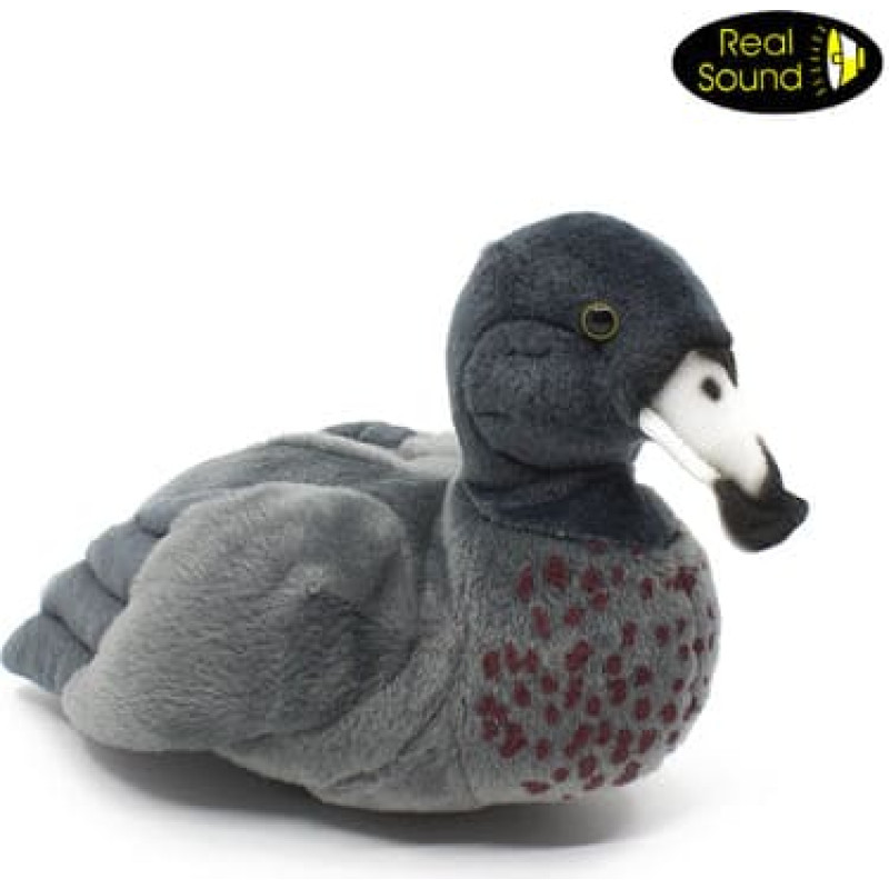 Uni-Toys Plī&scaron;a rotaļlieta Zilā pīle ar skaņu, 22 cm