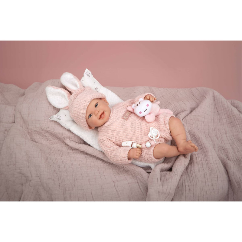 Arias Reborn lelle rozā apģērbā, Lucia, 45 cm
