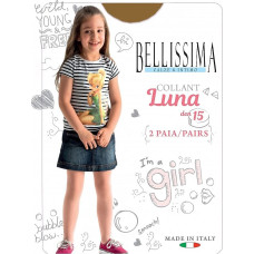 Bellissima Bērnu zeķubikses Luna 15 natural 12/14 2pr