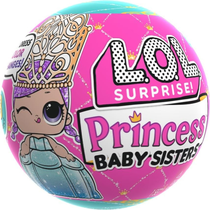 L.O.L. Surprise! Princeses mazo māsiņu izlase – dažādas (567523-EUC)