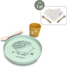 Miniland SILICONE BLW SET FOREST