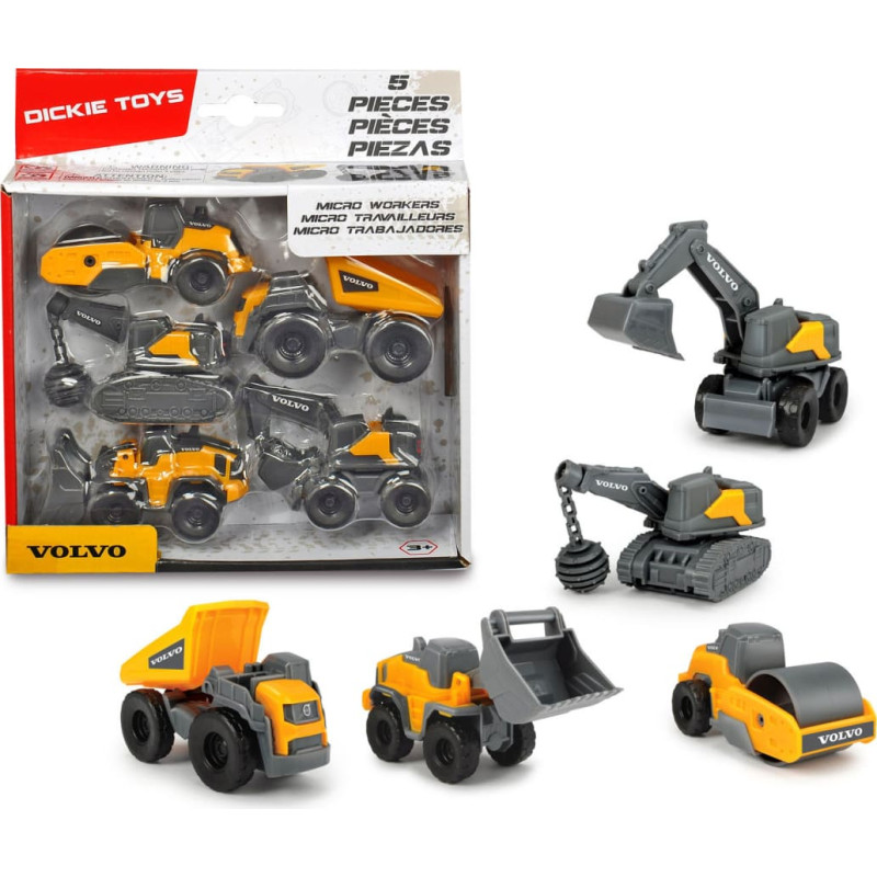 Dickie Toys Volvo būvtehnikas rotaļkomplekts