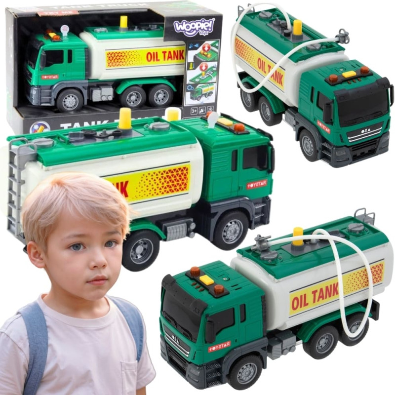 Woopie Ciężar&oacute;wka Cysterna Na Wodę Dźwięk Światła 1:14