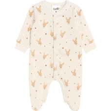 Baby In World BABY 01980 Pajac niemowlęcy prążek Kr&oacute;lik 80/86