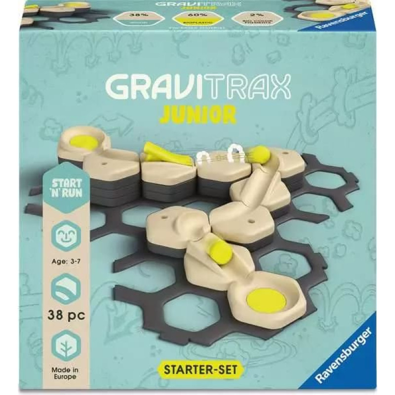 Ravensburger GraviTrax Junior starta komplekts S Start & Run 3+