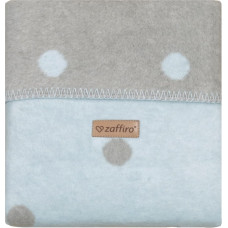 Cotton blanket Bari 75x100cm blue