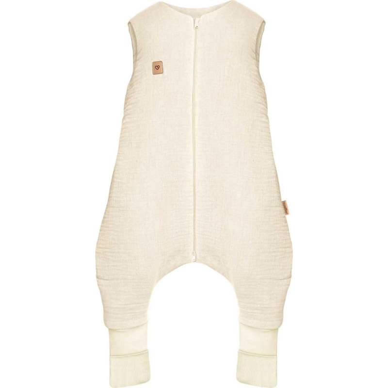Sleeping bag with legs muslin 2,5 TOG Malaga 1-2y vanilla