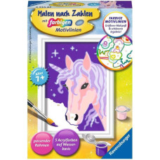 Ravensburger Krāsojamā glezna 12X8,5cm Little Unicorn