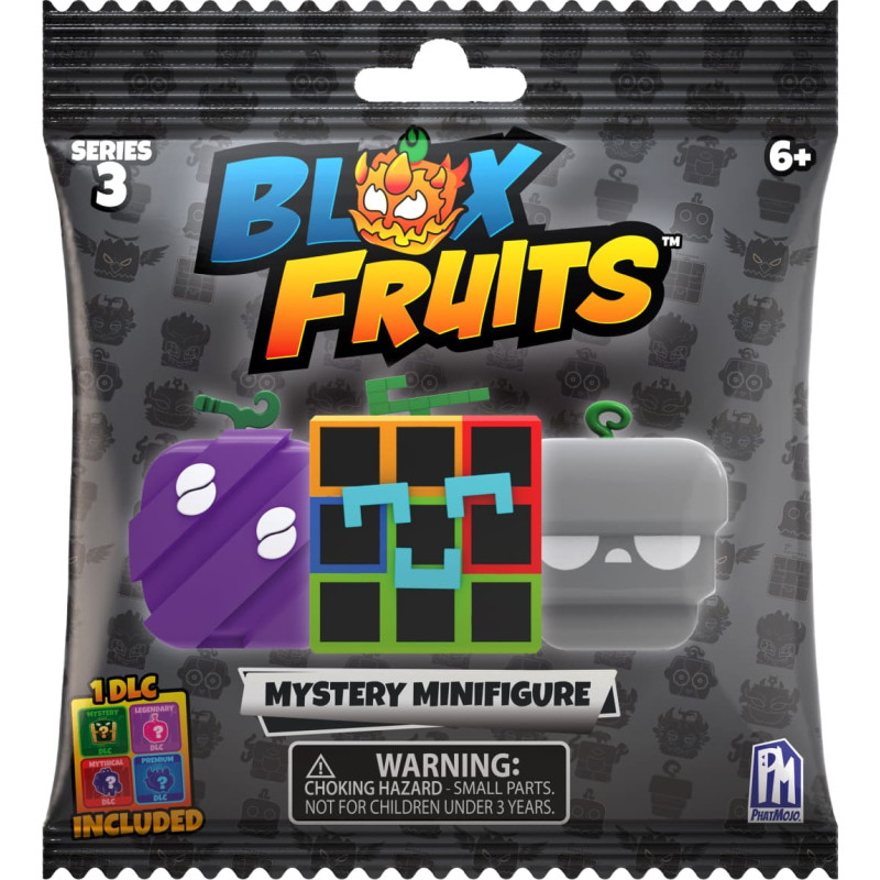 Phatmojo BLOX FRUITS Mini figūriņa necaurspīdīgā iepakojumā, 5 cm