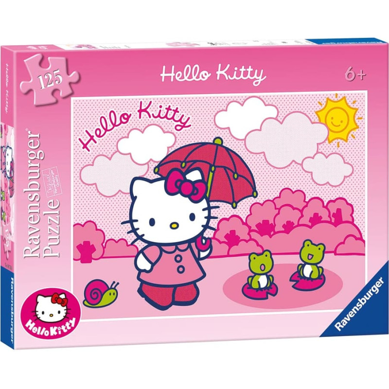 Ravensburger Puzle, 125 gab., Hello Kitty