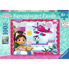 Ravensburger Puzle 100 gab. Gabbys leļļu māja