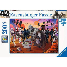 Ravensburger Puzle 200 gab. Zvaigžņu kari: Mandalorie&scaron;i