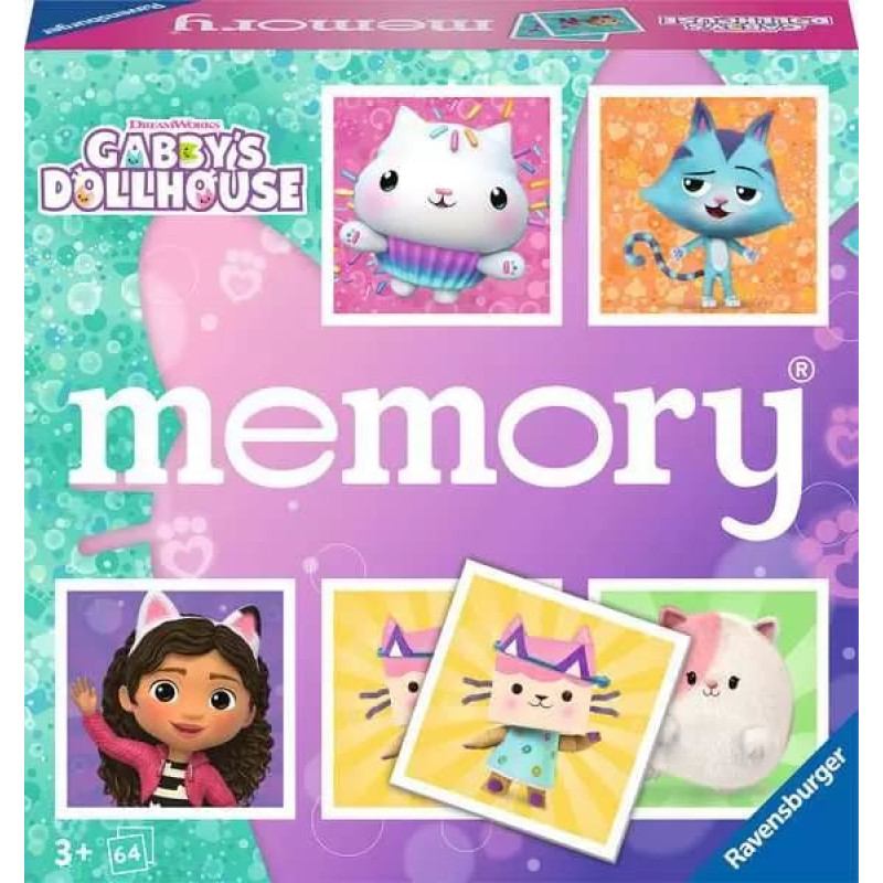 Ravensburger Atmiņas spēle - Gabbys Dollhouse