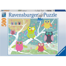 Ravensburger Puzle 500 Krāsainās pūces