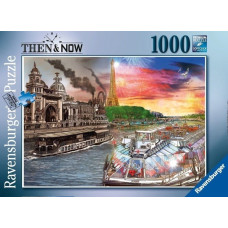 Ravensburger Puzle 1000 Toreiz un tagad &ndash; Parīze