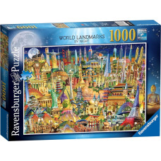 Ravensburger Puzle 1000 Pasaules objekti naktī