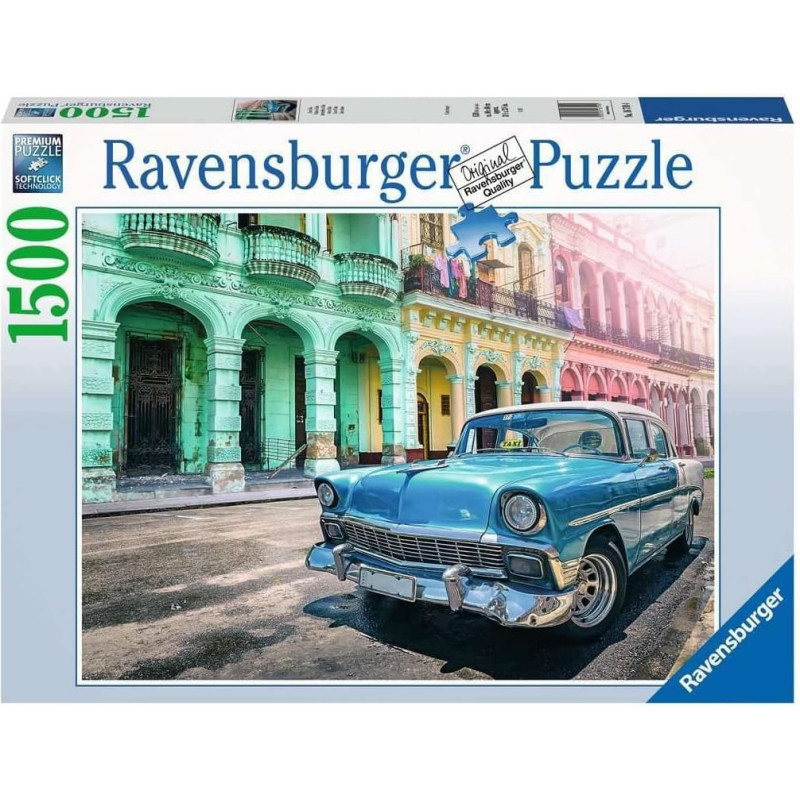 Ravensburger Puzle 1500 Kubas auto