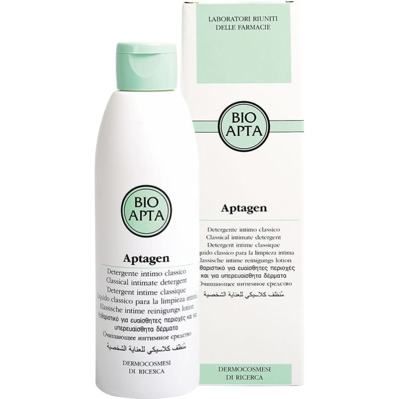 Bioapta Aptagen (līdzeklis intīmai higiēnai ar prof. pretsēnīšu iedarbību.pH 5,5) 200ml