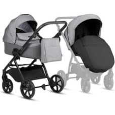 Tutis LEO 3+ 2/1 Stone Grey 227 Universālie rati 2in1