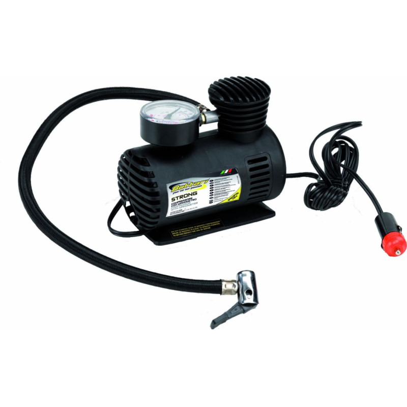 Bottari Gaisa kompresors ar manometru 12V 250 PSI "STRONG"