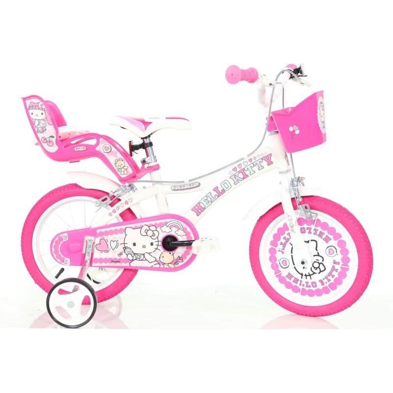 Dino Bikes Licence Bērnu velosipēds 14'' ''HELLO KITTY 2'