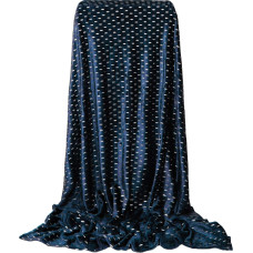 Springos Gultas pārklājs Springos HA7305, pleds 150x200 cm, sega dīvānam, tum&scaron;i zils