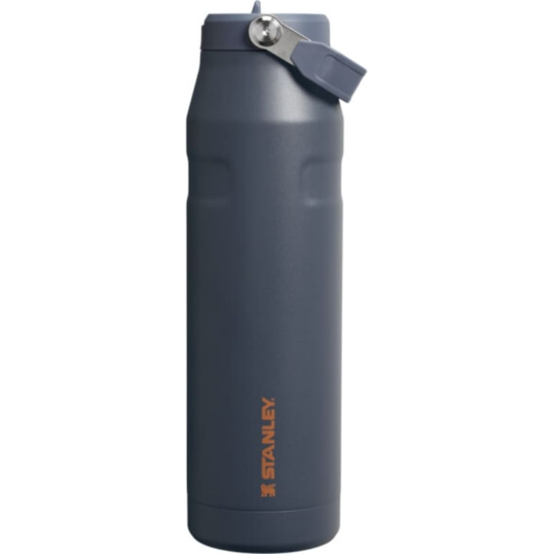 Stanley Termopudele ar salmiņu The IceFlow Bottle Flip Straw 2.0 1,06L pelēka