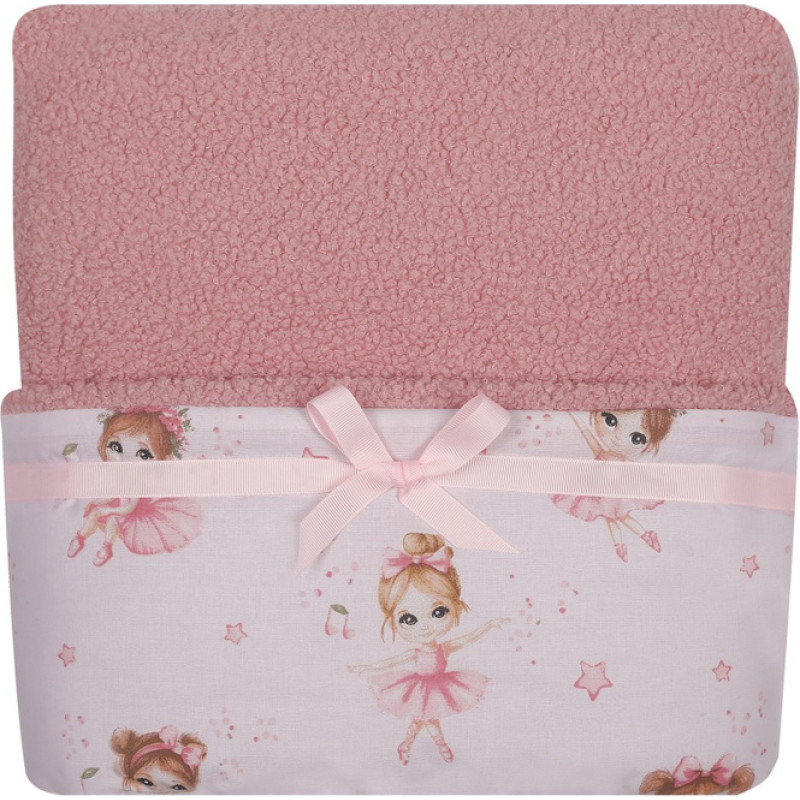 Duet Baby KOCYK - 765 - BOUCLA / BAWEŁNA - R&Oacute;Ż - 75x90 cm