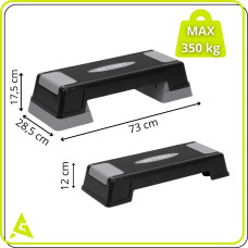 Springos Vingrošanas steperis ACT0120