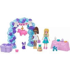 Polly Pocket Dzim&scaron;anas dienas ballītes komplekts BIRTHDAY PARTY PACK