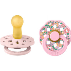 Bibs x Liberty Boheme Mānekļi no dabiskā kaučuka Oscar Meadow Blossom Mix 0-6m 2pcs