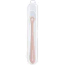 Silicone spoon with case 1pc Blush