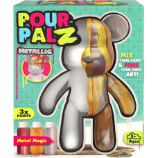 Pour Palz DIY krāsojamais lācis &ndash; Metāliskais mirdzums