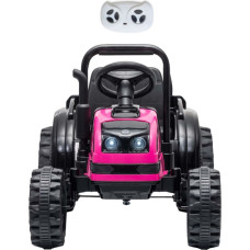 Milly Mally Pojazd na akumulator Traktor z przyczepą Farmer Pink