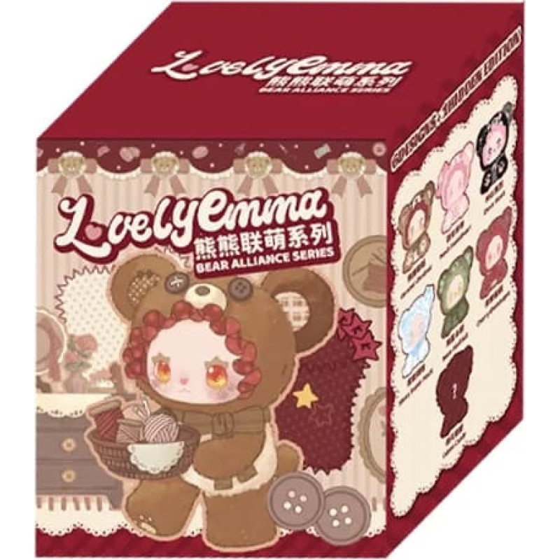 Lucky Emma Lovely Emma Plī&scaron;a atslēgu piekariņ&scaron;, slēgtā iepakojumā - Bear Alliance Series