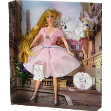 Other 585119 LALKA  EMILY Z KOTKIEM 29 CM