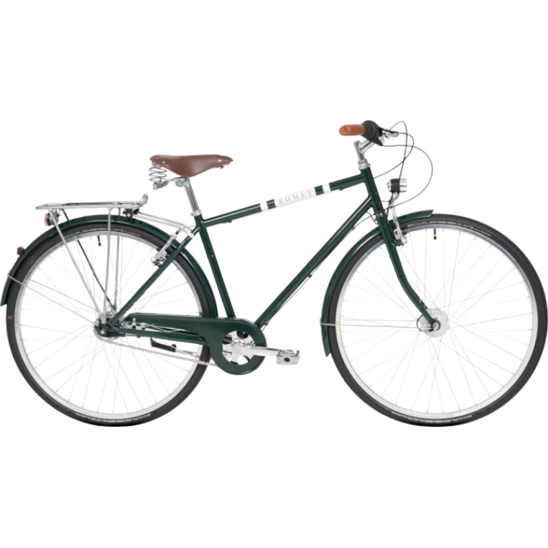 Romet Velosipēds ROMET Vintage Classic 1.0 M, zaļ&scaron; (L)