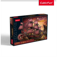 Cubic Fun CUBICFUN 3D puzle Queen Anne&rsquo;s Revenge jubilejas sarkanā versija