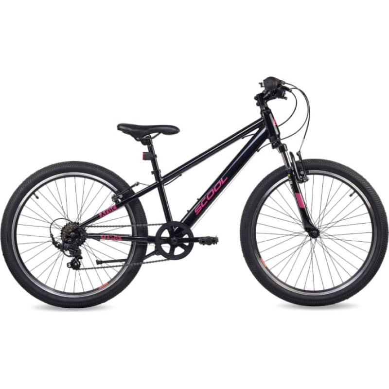S&acute;cool Bērnu velosipēds S'COOL Xroc, 24" Oxid/Rozā
