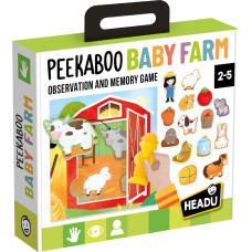 Headu atmiņas spēle &ldquo;Peekaboo Baby Farm&rdquo;
