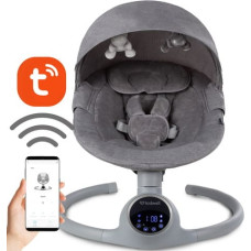 Kidwell Krēsliņš-šūpoles REVE grey/silver Kidwell