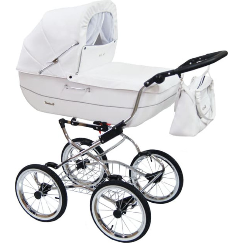 Baby Fashion RENEE Universālie rati 3in1, R-1 Balts (white)