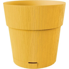 Stefanplast Puķu pods ar paliktni Ethica &Oslash;40x39cm sinepju dzeltens