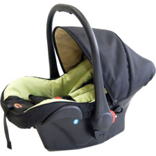 Baby Fashion Autokrēsls 0-13kg Isofix + adapteris, Black light green