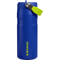 Stanley Termopudele ar salmiņu The IceFlow Bottle Flip Straw 2.0 0,47L tum&scaron;i zila