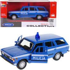 AUTO FIAT 125P KOMBI POLICJA 1:34