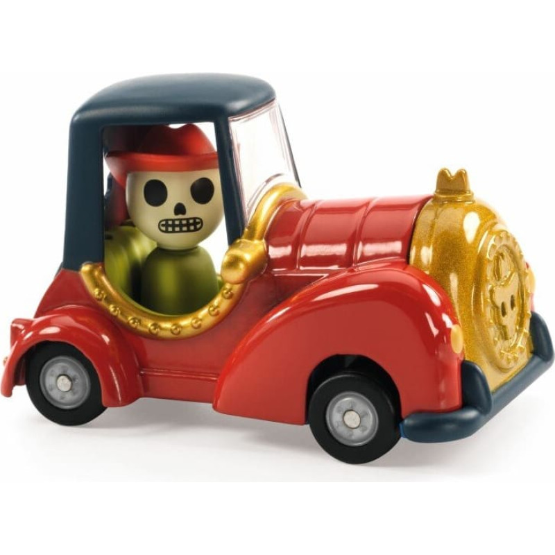 DJECO Crazy motors - Trakās automašīnas - Sārtais galvaskauss DJ05470