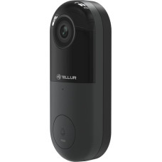 Tellur Smart WiFi Video DoorBell 1080P, PIR, Wired Black