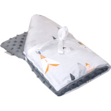 AMY 81969 Poduszka M.TIPI 40X30 Minky c.szare