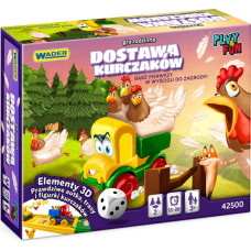 Wader 42500 Play & fun Dostawa kurczaków gra rodzinna